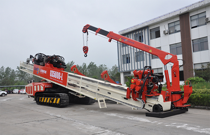 Goodeng large-series drilling machine GS5000-L helps Henan Jiangchang Petroleum Corporation successfully complete “CNOOC East Guangdong Ф914mm*1400m steel pipe horizontal directional drilling cros
